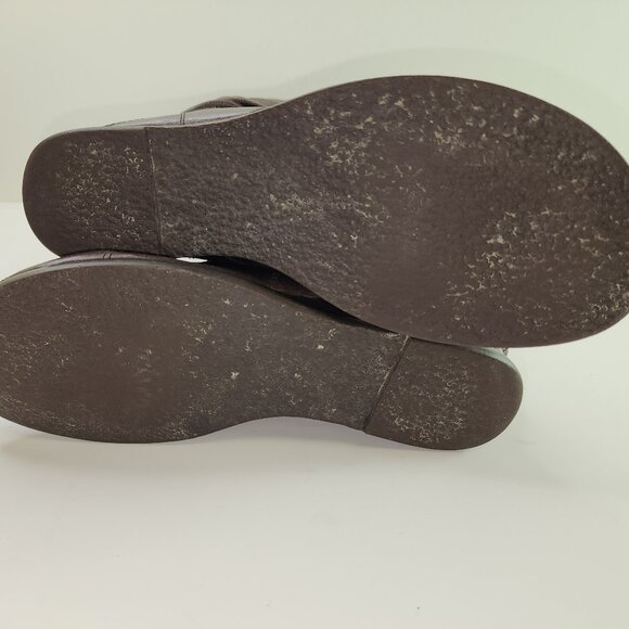 Miz Mooz Bonnie Brown Leather Tall Winter Boots (8 US) - Picture 9 of 10